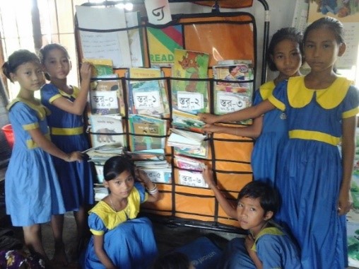 READ book corner has changed children reading habits in Kukichhara Government Primary School